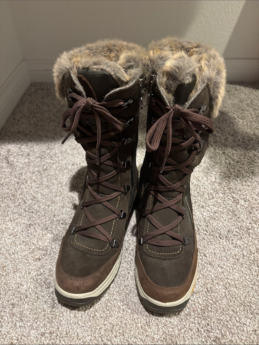 SANTANA CANADÁ  Faux-Fur Lined Winter Boots
